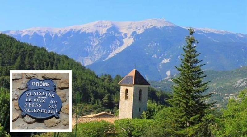 Chambre Une Fenetre Sur Le Ventoux La Clue Plaisians Exterior foto